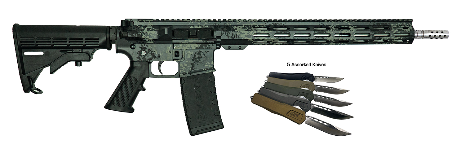 Great Lakes GL15 .223 Rifle Bundle - Lichen Gray