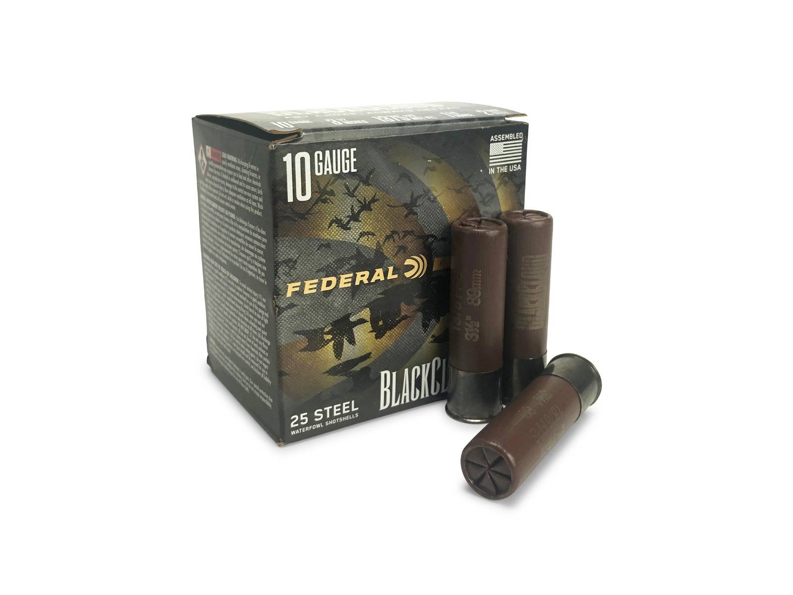 Federal Premium Black Cloud 10 Gauge 3.5 1-5/8 oz Steel 2 Shot (Box)