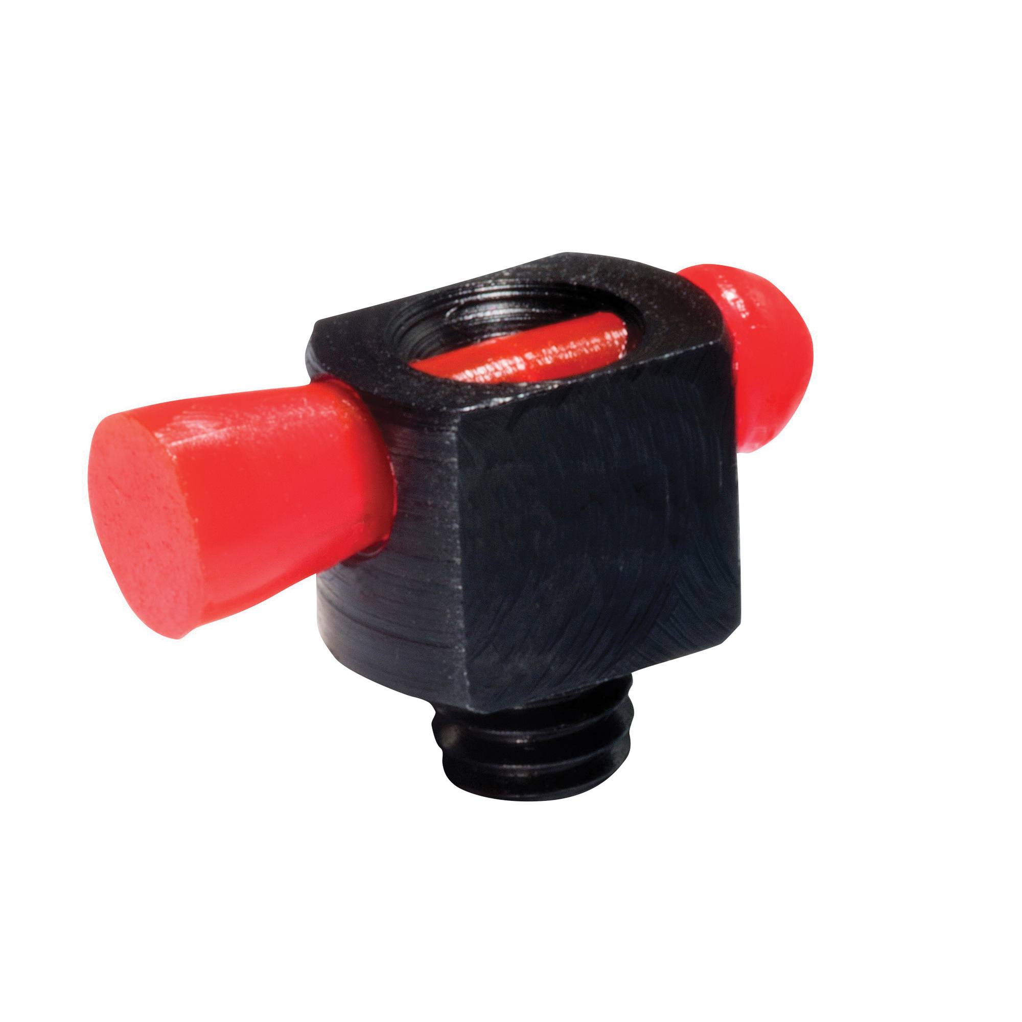 Hiviz Spark II Front Threaded Bead Replacement Sight for Most Vent-Ribbed Shotguns, Red - BD1008R