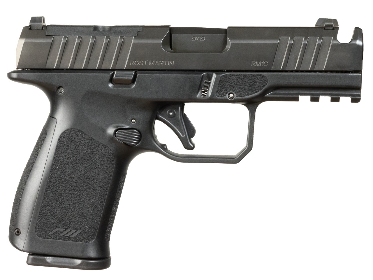 Rost Martin RM1C 9mm 10+1 Black 4" Compensator