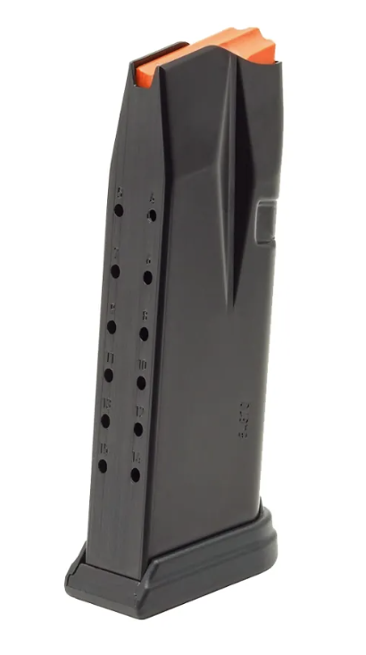 Glock 9mm 15rd Magazine fits 43x/48, Black Polymer - 79269
