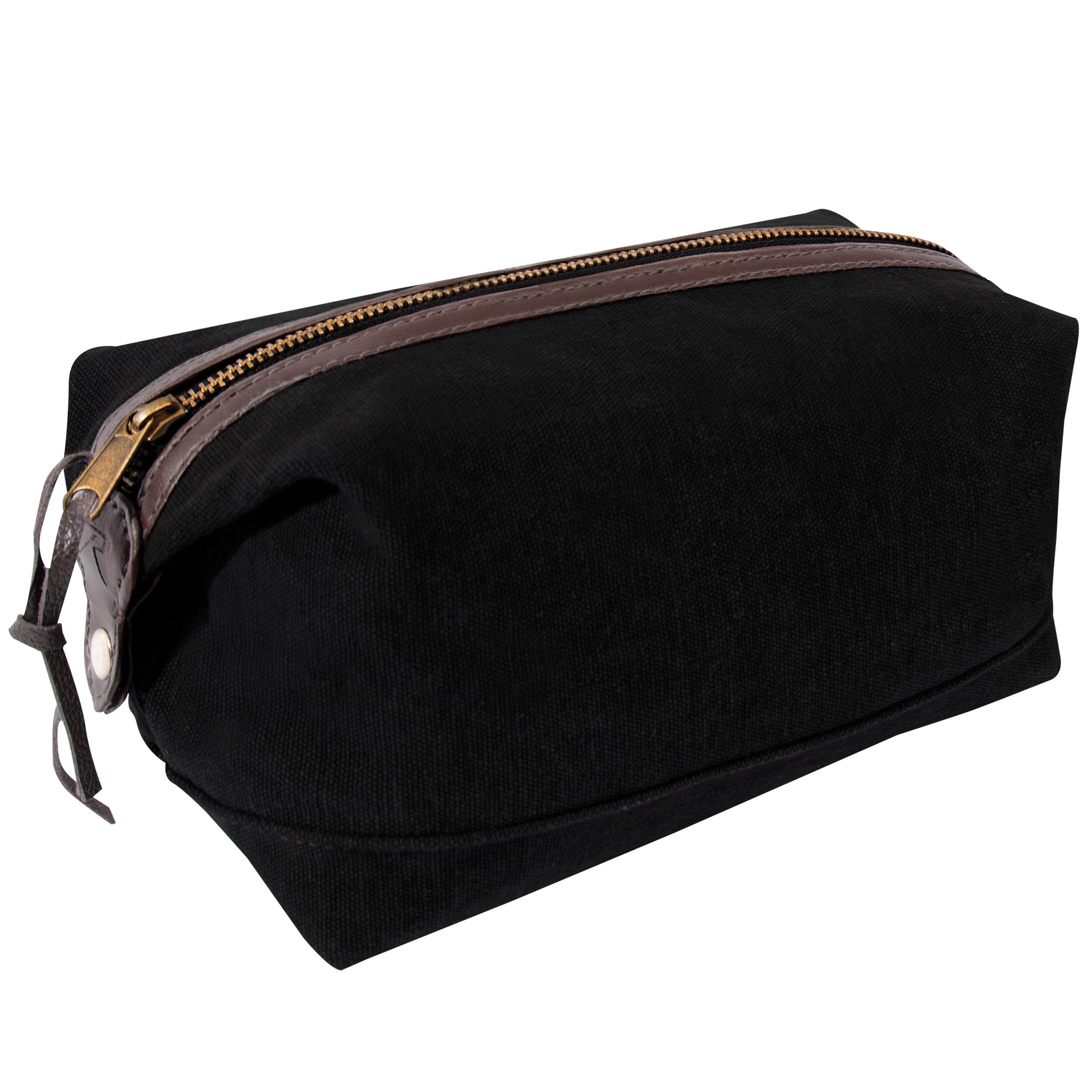 Rothco Canvas Leather Travel Kit - Black