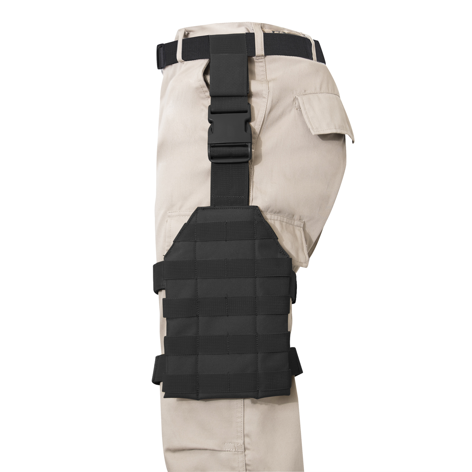 Rothco Molle Drop Leg Panel - Black