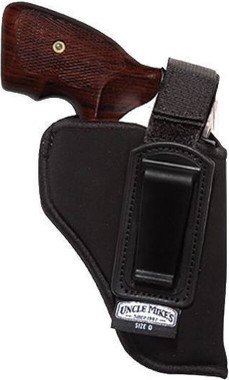 Uncle Mike's 76001 ITP 2-3" Holster w/ Retention Strap, Size 0 - Right Hand