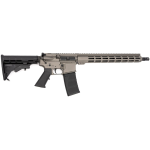 Andro Corp Industries ACI-15 Bravo Base Semi Automatic Rifle 5.56x45mm NATO 16" Black Threaded Barrel Tungsten Frame Black Adjustable Stock