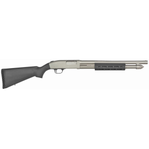 Mossberg 590A1 Marine Pump 12 Gauge Shotgun 18.5" Marinecote Barrel Black Field Stock