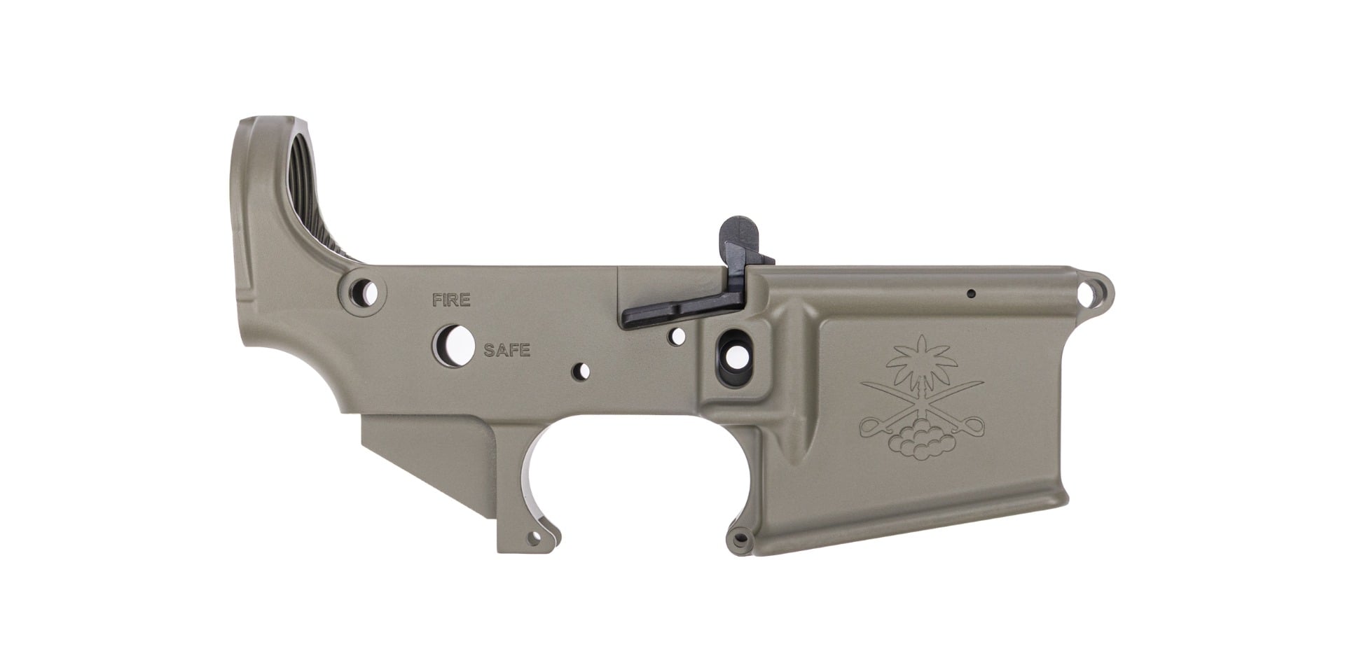 Sabre-15 Ambi Lower Receiver, Moss Green