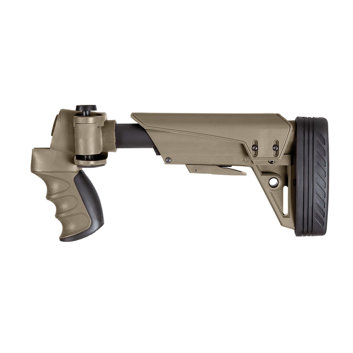 ATI Outdoors Strikeforce Gen 2 Pistol Grip Style 6-Position Adjustable Side-Folding Stock, Flat Dark Earth - Enhanced Comfort - C.1.20.1135
