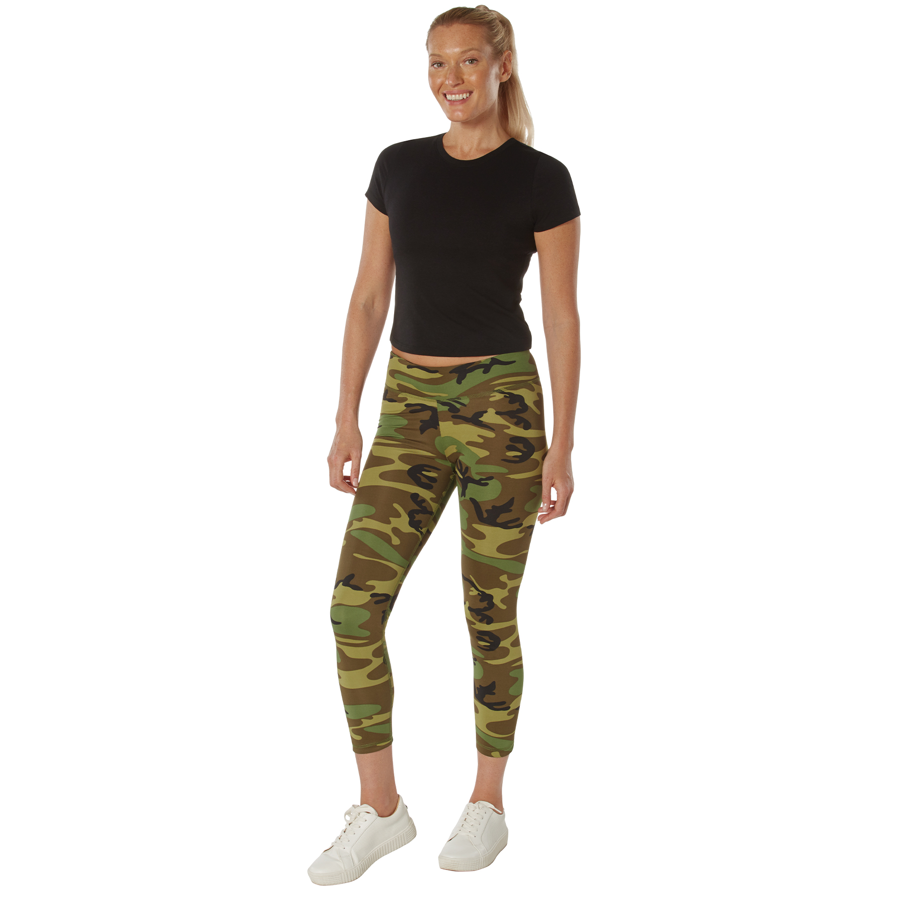Rothco Womens Camo Performance Workout Leggings - 2X-Large