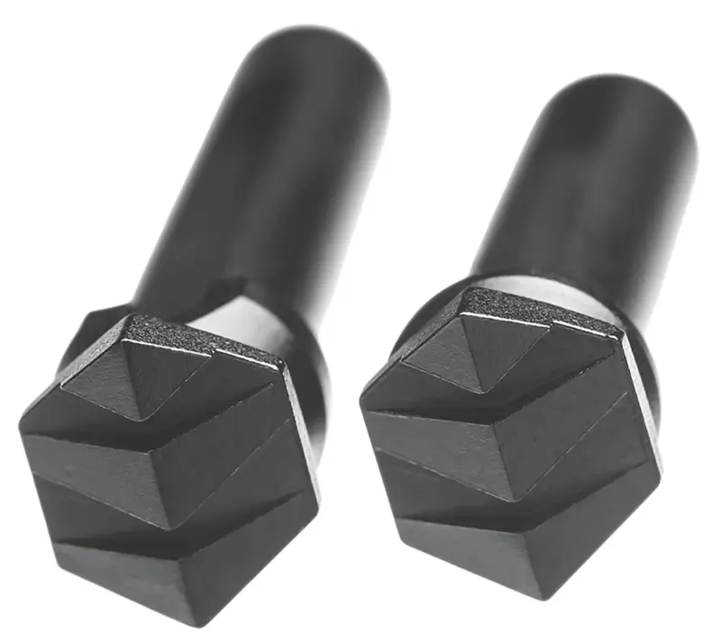 Tyrant CNC TDAR15TPBLK Takedown Pins Enhanced AR-15 Black Aluminum