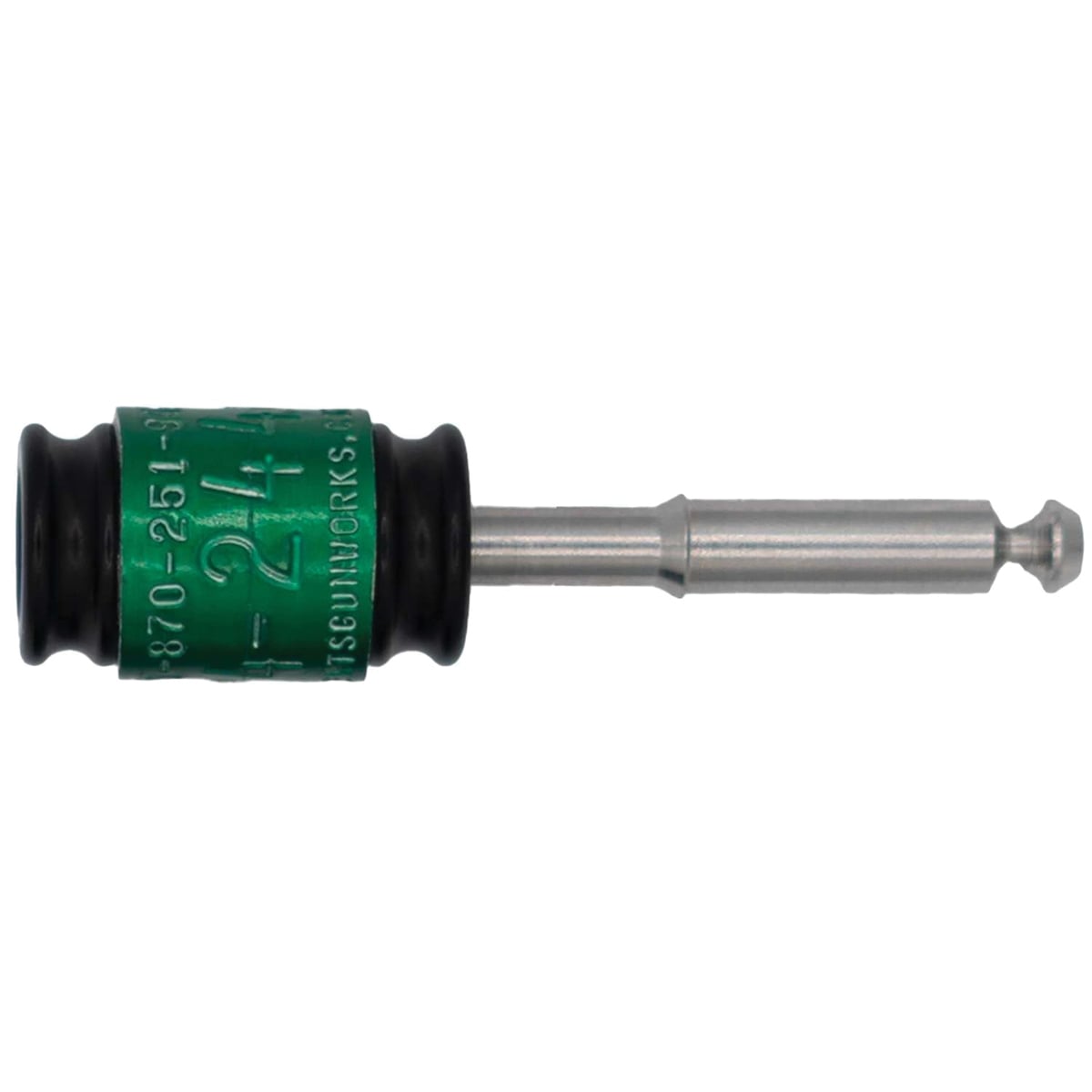 Rob Roberts Green Band Cocking Handle Charging Handle 12 Gauge Fits Beretta A30/A40