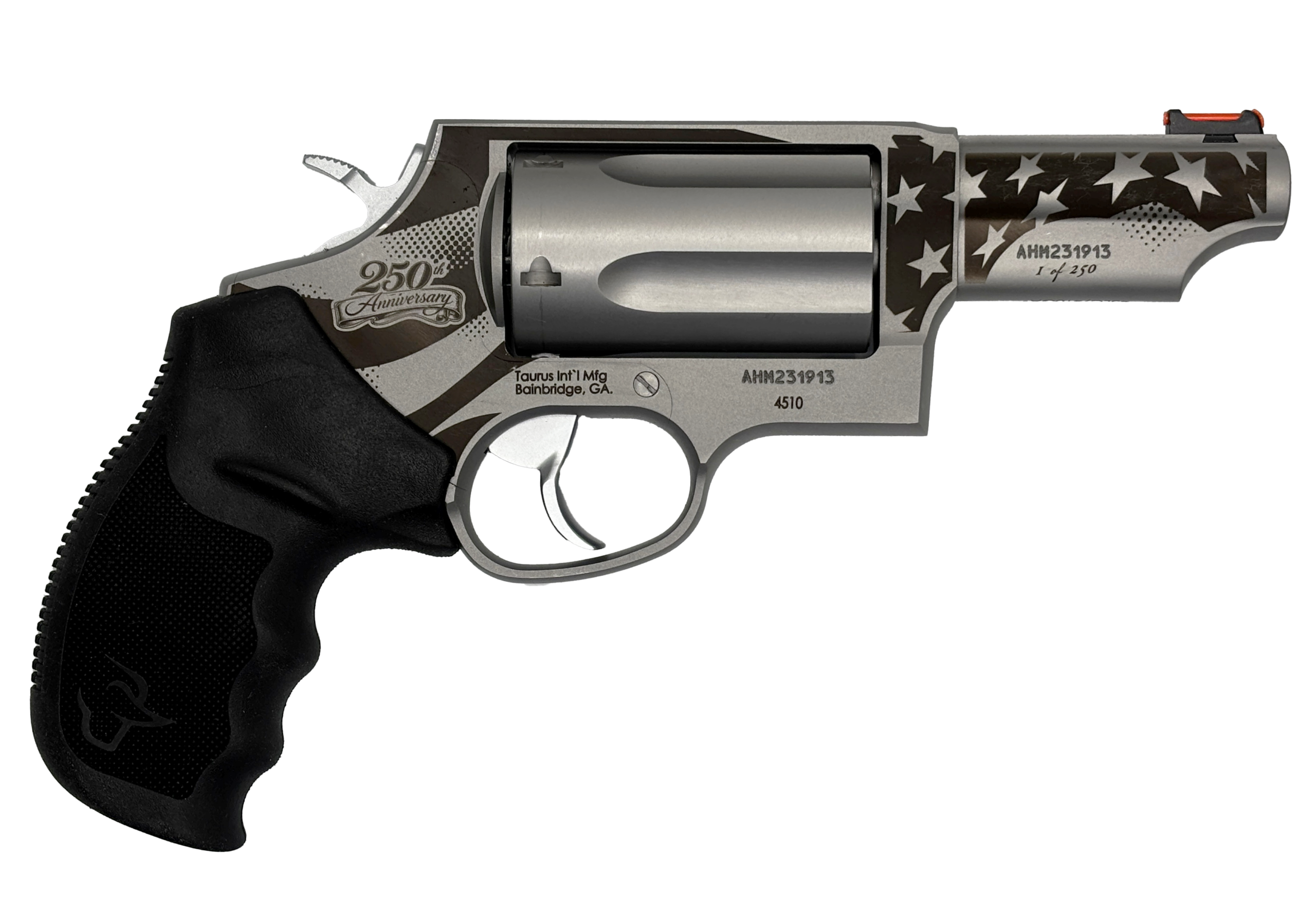 Taurus Judge 250 Anniversary 45LC/410 Revolver, 3in Barrel, 5rd
