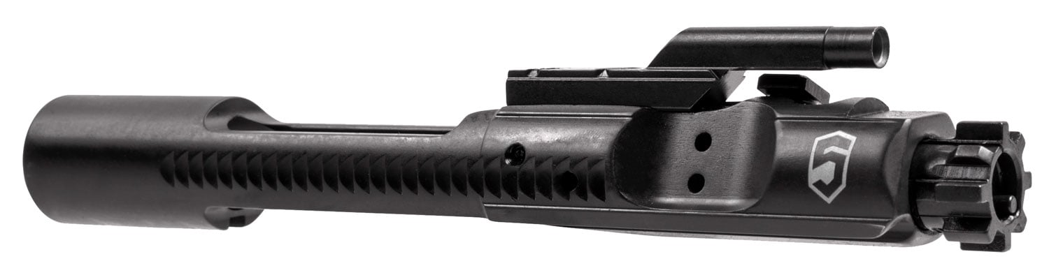 Phase 5 Complete Bolt Carrier Group for M16/M4 Rifle, Chrome Lined Phosphate Black - BCGM16