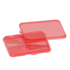 MTM Primer Flipper Square - Clear Red