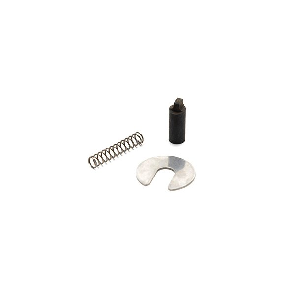 JP Enterprises Silent Captured Spring Buffer Retaining Pin and Spring, Black/Silver