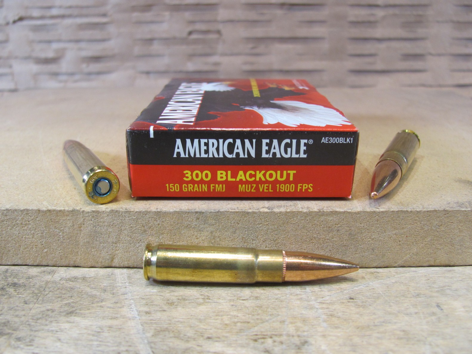 20 Round Box – 300 Blackout 150 Grain FMJ Federal American Eagle Ammo – AE300BLK1