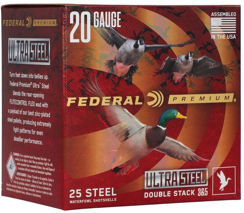 FED ULT STL 20GA 3″ 1OZ #3/#5 25/250 - No Credit Card Fees - Low, flat rate shipping