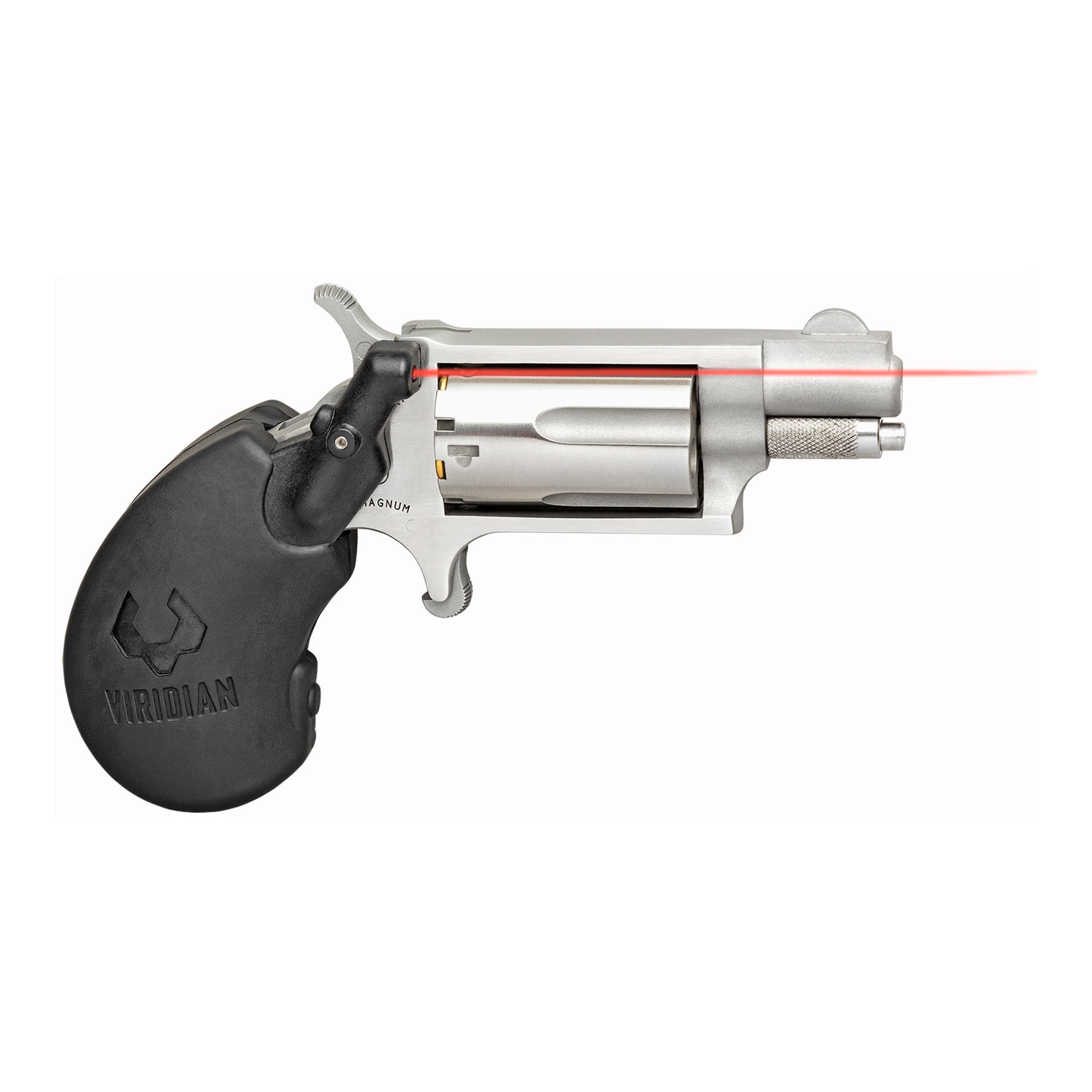 North American Arms Mini Revolver .22 WMR Revolver, 1.125" Barrel, Fixed Sights, Silver - NAA22MSVL