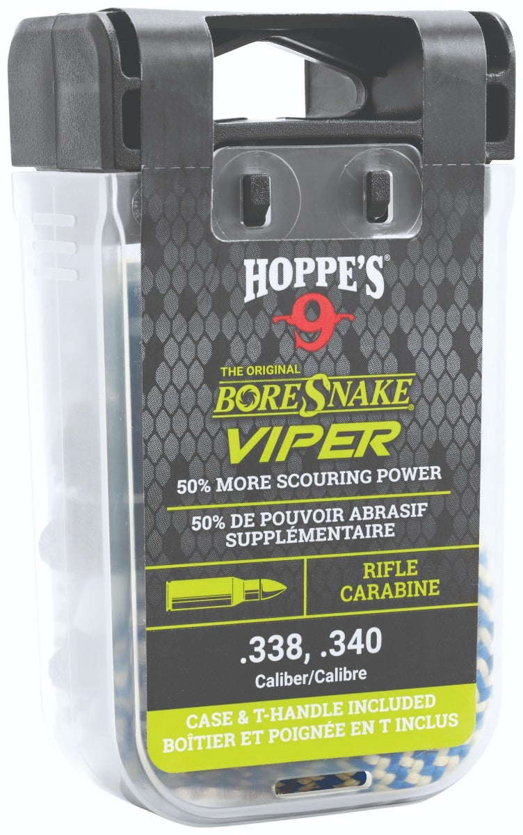 Hoppe's BoreSnake Viper Den Bore Cleaning Rope, .338/.340 - 24017VD