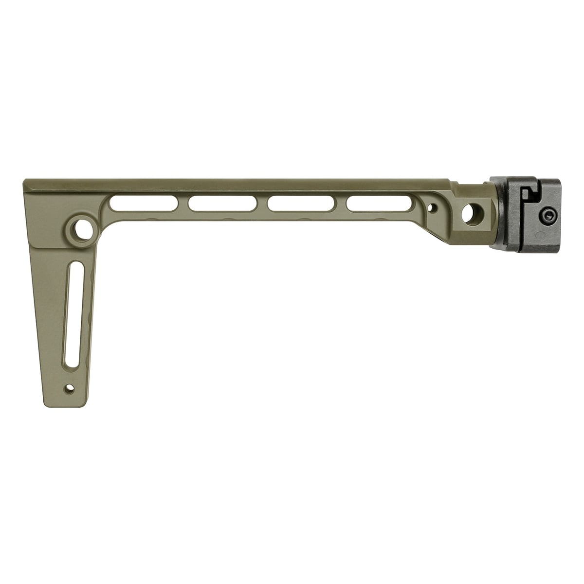 Midwest Industries Side Folding Arm Brace OD Green