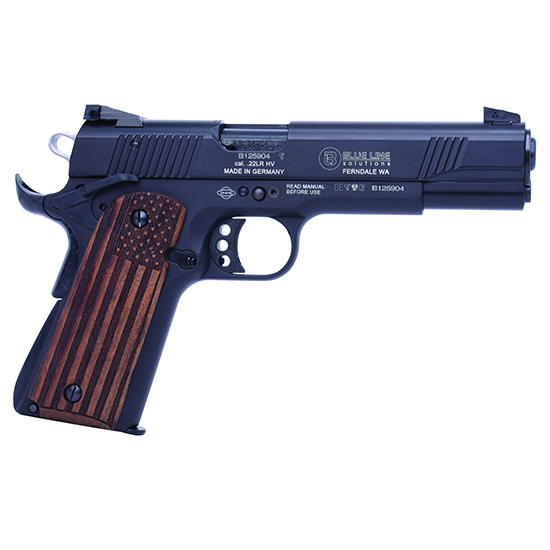 BLG Mauser 1911 .22LR Pistol with US Flag Grips