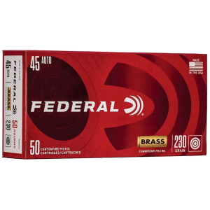 Federal Champion 45 ACP Ammo 230 Grain Full Metal Jacket Box of 50