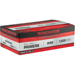 Winchester Small Rifle Primers #6-1/2 Box of 1000 (10 Trays of 100)