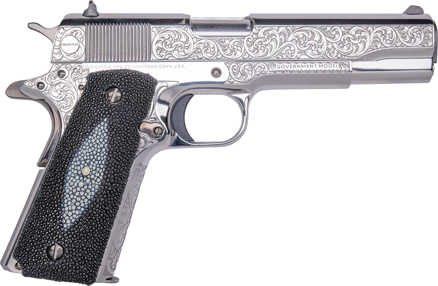 CNC Firearms Colt 1911 Tuxedo 38 Super Pistol
