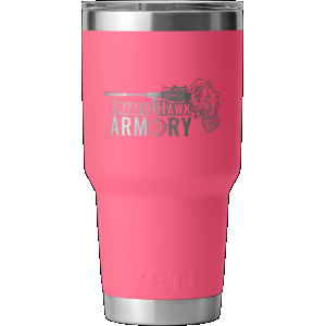 Yeti BattleHawk Armory Custom Rambler 30 oz Tumbler Tropical Pink