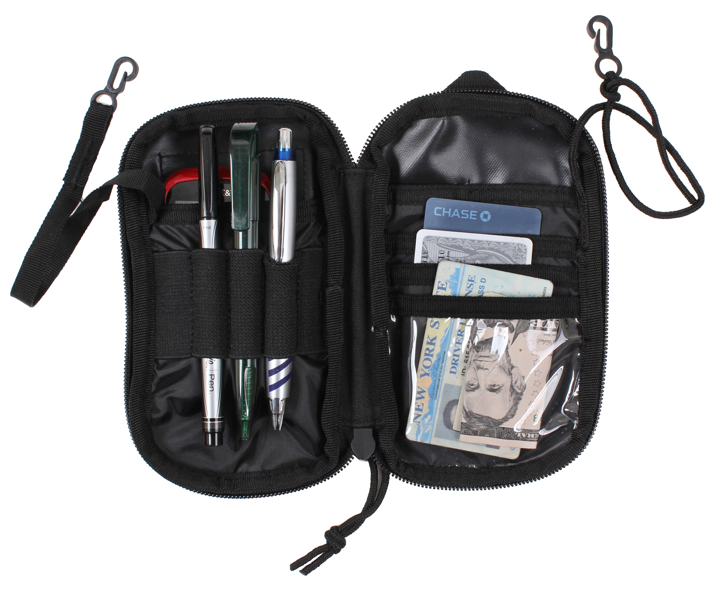 Rothco Tactical Molle Edc Wallet And Phone Pouch - Black