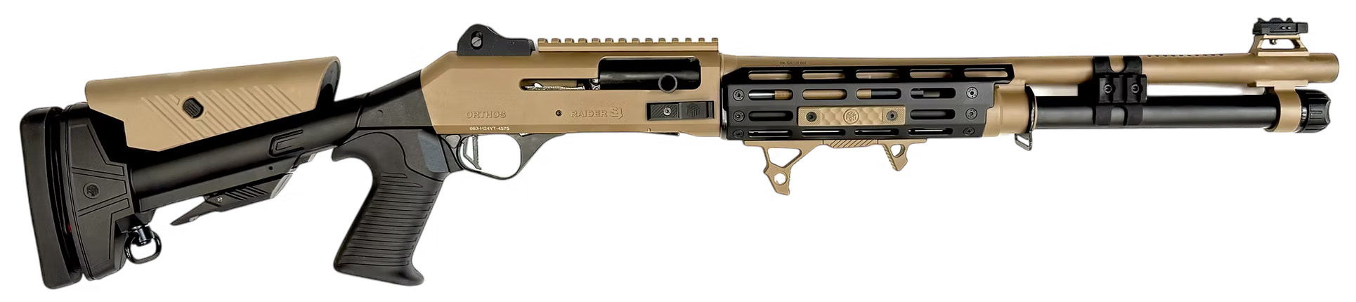 Orthos Raider S4 FDE 12GA Semi Auto Shotgun
