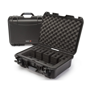 Nanuk 925 4 UP Pistol Case with Foam 17" Polymer Black