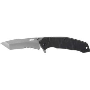S&W KNIFE M&P SPECIAL OPS 4 TANTO 4 SPRING ASSIST BLACK