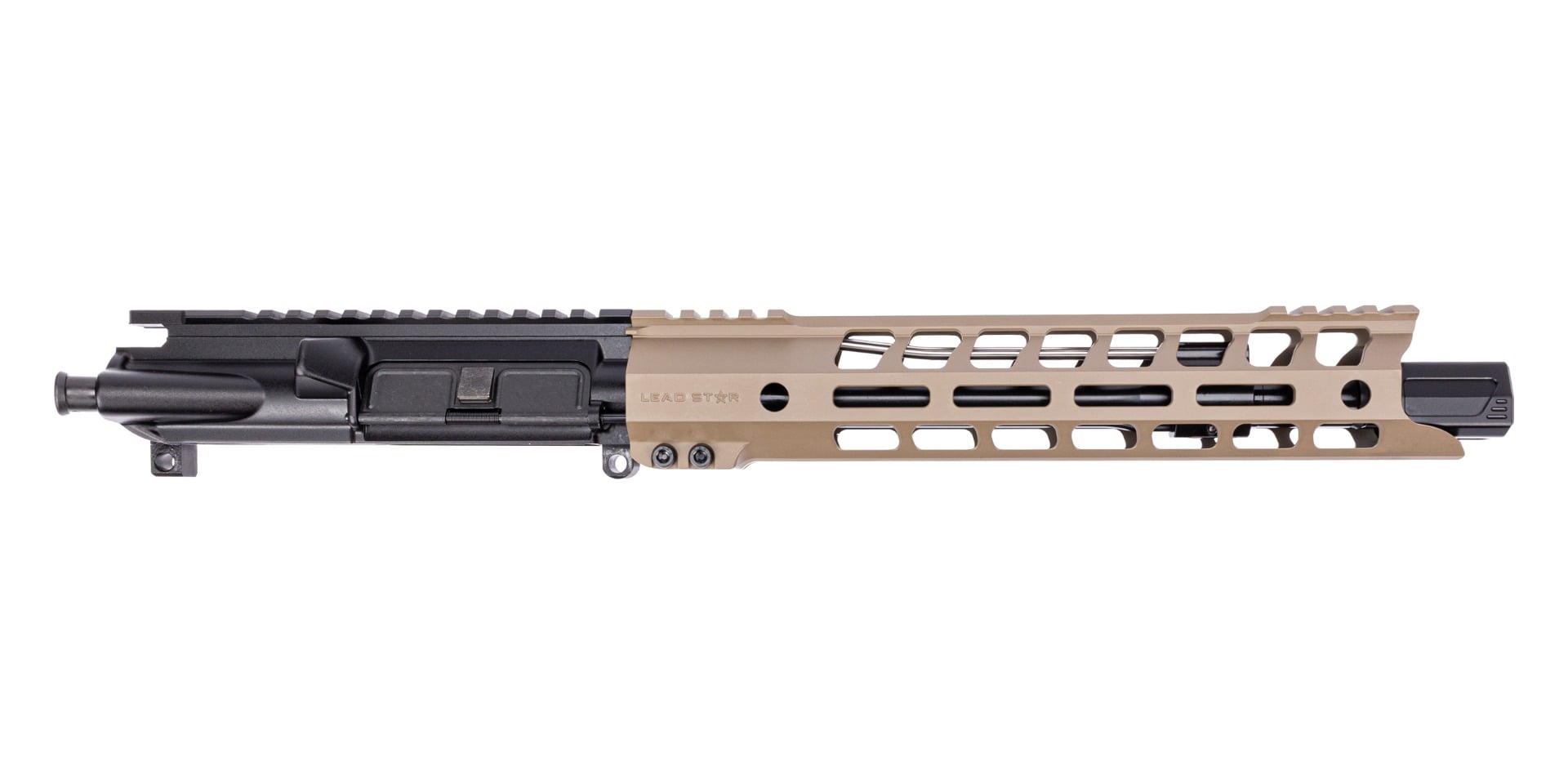 PSA AR-15 10.5" 5.56 NATO 1/7 Nitride Hex 11" Grunt  No CH or BCG, FDE