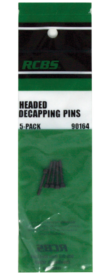 RCBS - Headed Decapping Pins 5pk - 90164