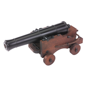 Traditions Old Ironsides Black Powder Cannon 69 Caliber Steel Barrel Hardwoods Carriage