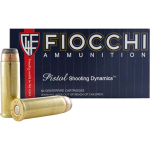 Fiocchi 44A500 Shooting Dynamics 44 Remington Magnum 240 GR Jacketed Soft Point - 50rd Box