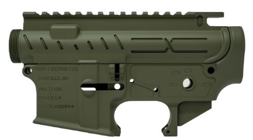 Faxon AR-15 X-Tra Lite Receiver Set OD Green