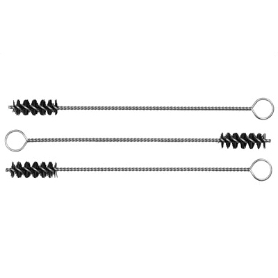 Birchwood Casey Looped Handle 9" Nylon Pistol Brushes Fits 44-45Cal, 3 Pack - BC-41212