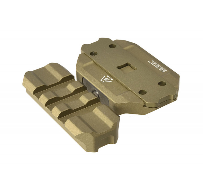 Strike Industries REX Riser Low Profile AR Rail Riser, Flat Dark Earth - SI-REX-RISER-FDE