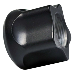 Timber Creek Outdoors 1/228TPBLC Thread Protector  Black Billet Aluminum 1/2x28