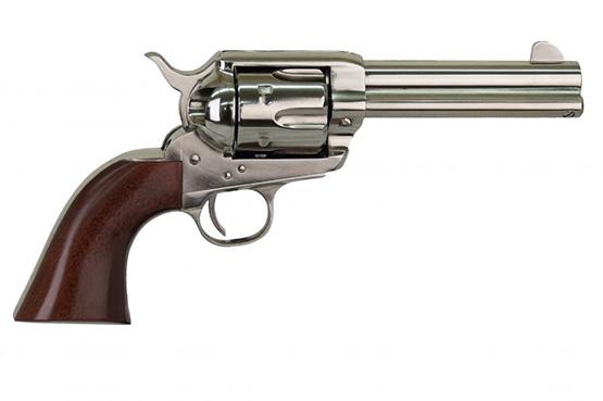Cimarron PISTOLERO 4.75inch .22 LR Nickel Revolver