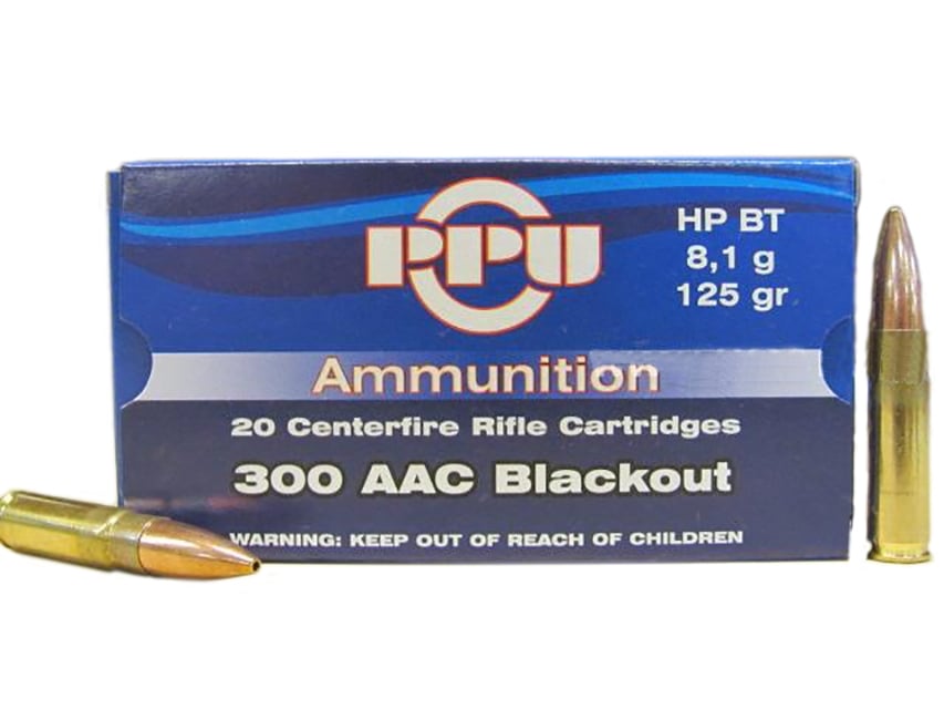 Prvi Partizan .300 AAC Blackout HPBT 125 gr 20 Rounds Ammunition - PP300B