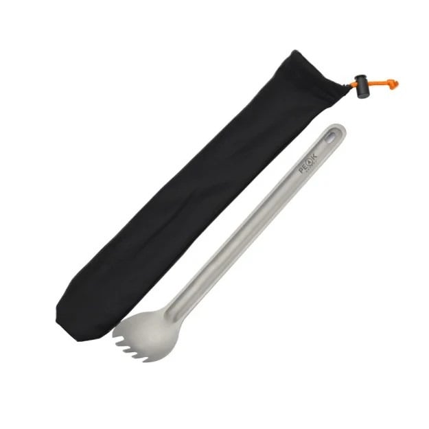 Peak Refuel PR Titanium Spork, Matte Titanium