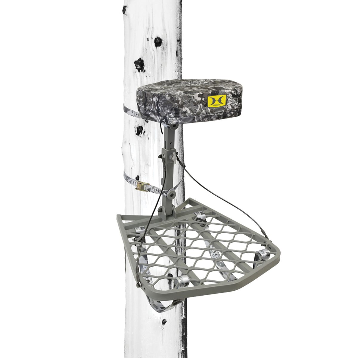 Hawk Helium Ultra Lite Hang-On Tree Stand, 300 lb