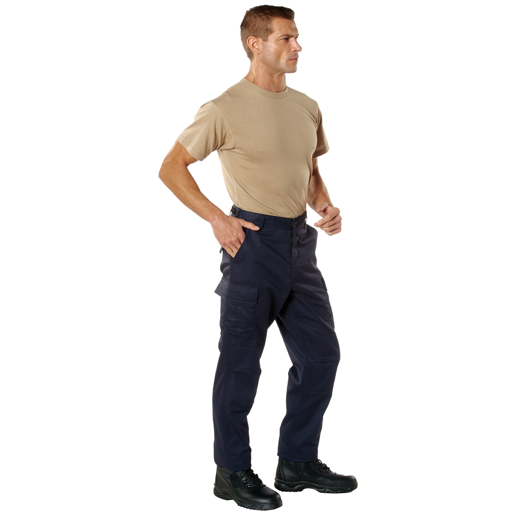 Rothco Tactical Bdu Pants - Midnight Navy Blue, Medium - Long