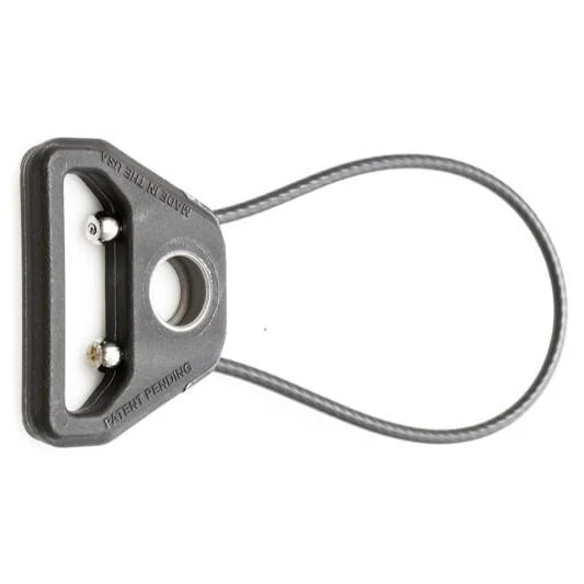 Blue Force Gear Molded Universal Wire Loop Sling Attachment Push Button 2.75" Black