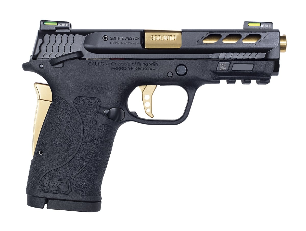 S&W SHIELD M2.0 M&P 380ACP EZ – PERFORMANCE GOLD PORTED BARREL - No Credit Card Fees - Free Shipping
