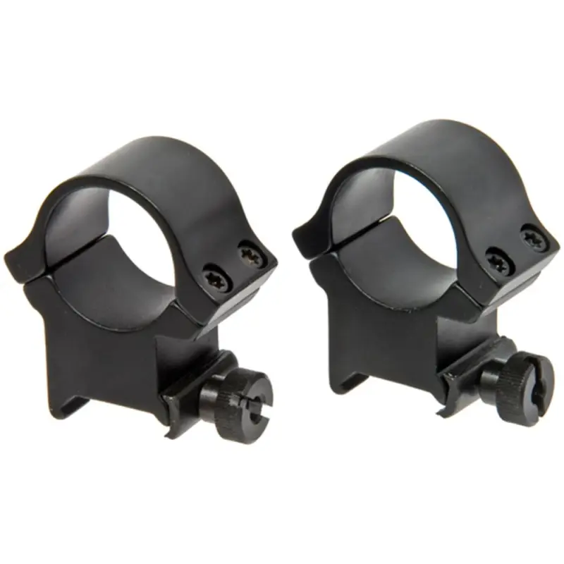 Redfield 4-Hole Aluminum Scope Rings 1" X-High Matte