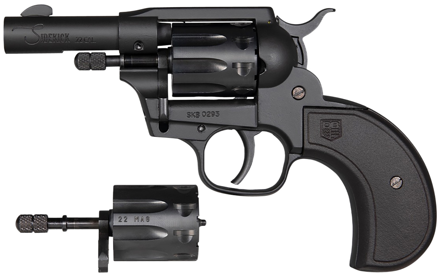 Diamondback Sidekick Dual Cylinder .22 LR/22 Mag Revolver